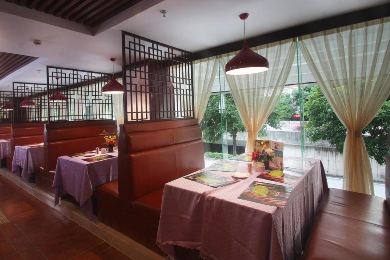 Huizhou Jinhuayue International Hotel Exteriör bild